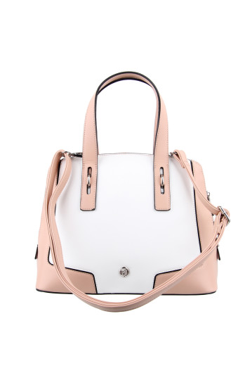 Жіноча сумка Welfare 15302 WHITE/PINK