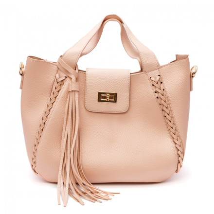 Жіноча сумка Welfare 8091 BEIGE (L.PINK)