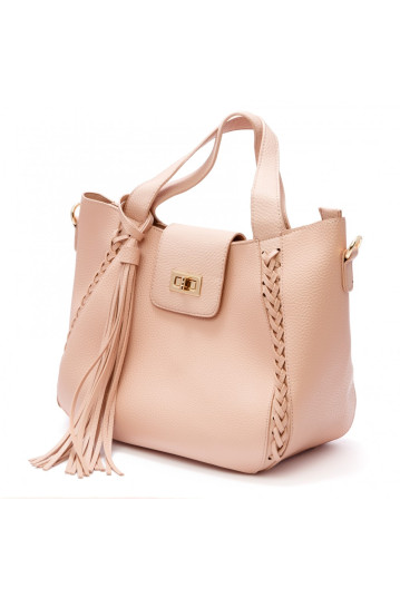 Сумка женская Welfare 8091 BEIGE (L.PINK)
