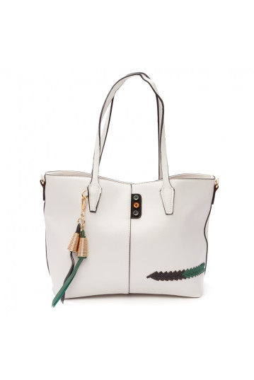 Жіноча сумка Welfare 9154-4 BEIGE (WHITE)