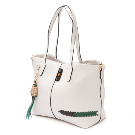 Жіноча сумка Welfare 9154-4 BEIGE (WHITE)