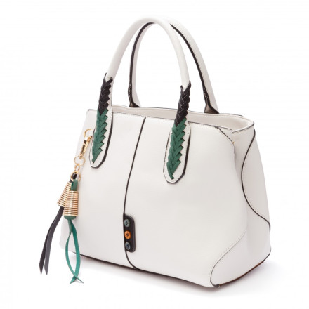 Жіноча сумка Welfare 9154-3 BEIGE (WHITE)