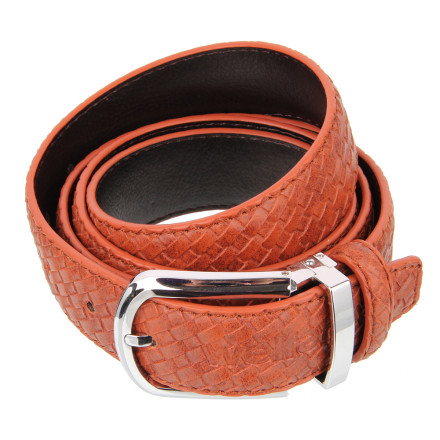 Ремінь чоловічий Welfare WE-12 ORANGE