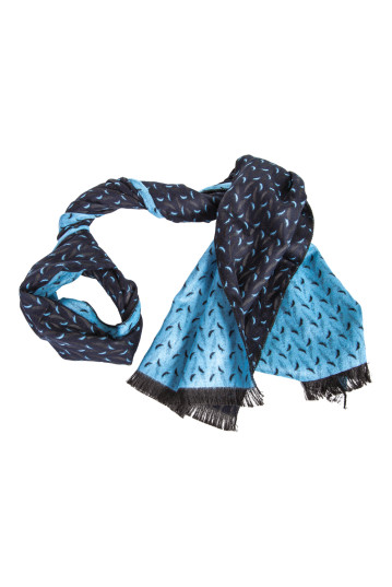 Шарф чоловічий Welfare GOD-1 BLUE