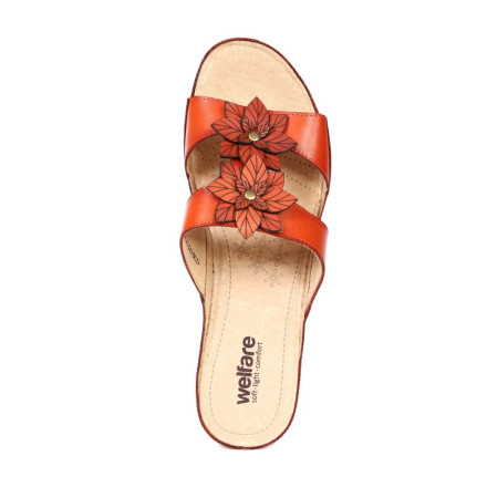 Сабо жіночі Welfare 170017511/RED/30