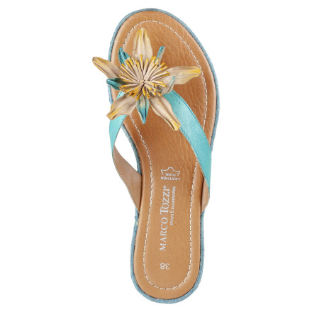 Сабо жіночі Marco Tozzi 2/2-27108/22 797 TURQUOISE COMB
