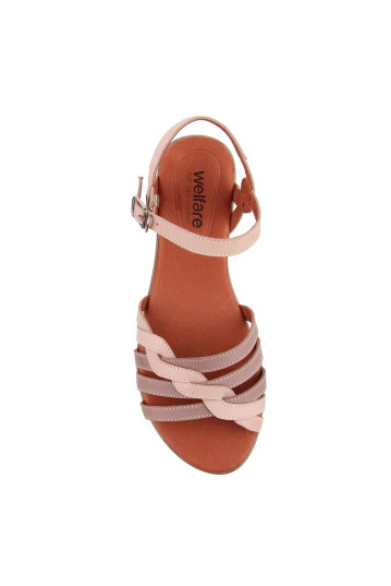Босоножки женские Welfare 090196111/BEIGE/30