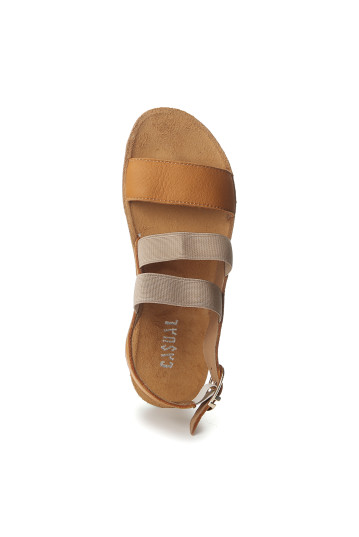 Сандалии женские Casual 2782 оранж. Шк-161