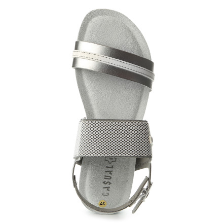 Сандалі жіночі Casual TU925C СРІБНИЙ/161