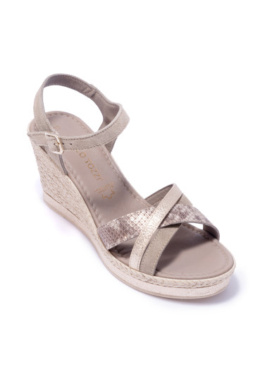 Босоніжки жіночі Marco Tozzi 2/2-28346/22 344 TAUPE COMB