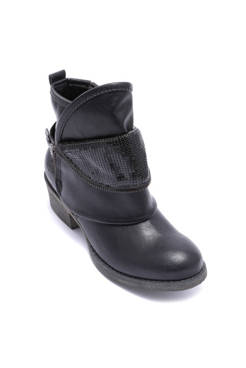 Черевики жіночі Marco Tozzi 2/2-25352/25 096 BLACK ANT.COMB