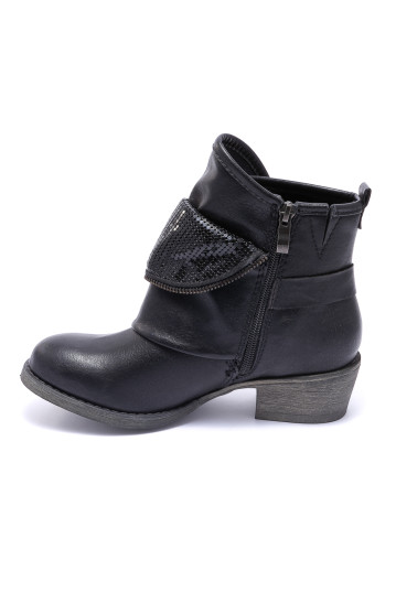 Черевики жіночі Marco Tozzi 2/2-25352/25 096 BLACK ANT.COMB