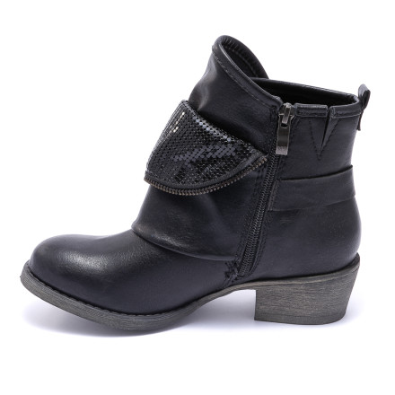 Черевики жіночі Marco Tozzi 2/2-25352/25 096 BLACK ANT.COMB