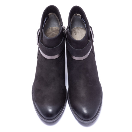 Черевики жіночі Caprice 9/9-25426/21 009 BLK NUBUC COMB
