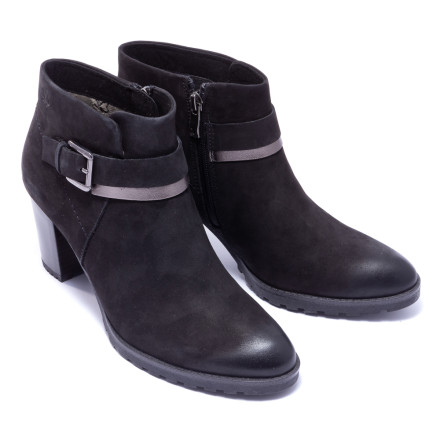 Черевики жіночі Caprice 9/9-25426/21 009 BLK NUBUC COMB