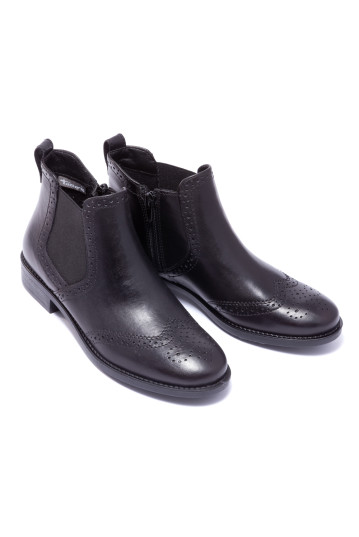 Ботинки женские Tamaris 1/1-25493/21 003 BLACK LEATHER