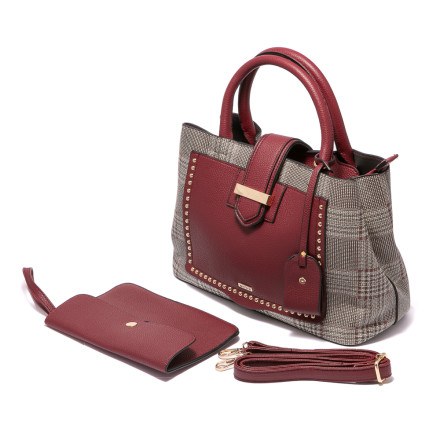 Жіноча сумка Welfare F-02 BORDO (RED)