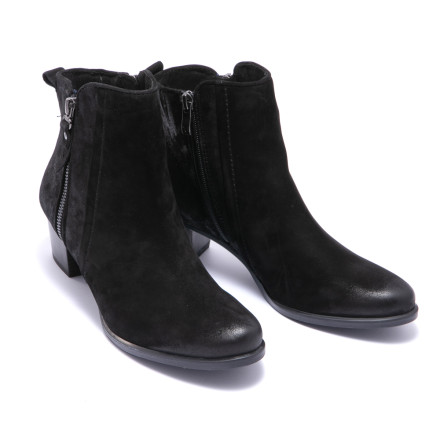 Черевики жіночі Caprice 9/9-25330/21 009 BLK NUBUC COMB