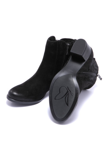 Черевики жіночі Caprice 9/9-25330/21 009 BLK NUBUC COMB