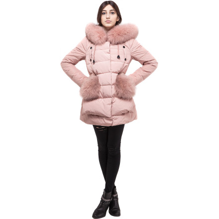 Пальто женское Merino 18236 Pink