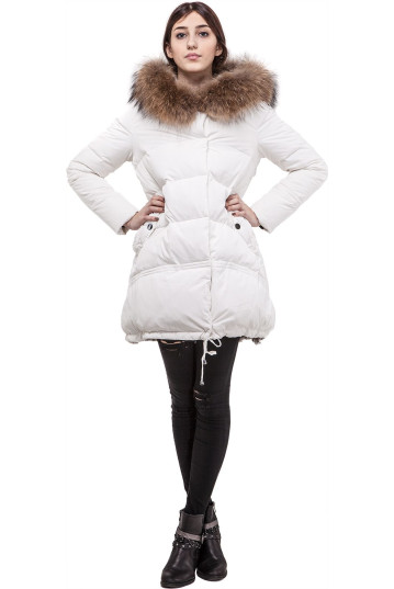 Пальто женское Miss Fofo 18190 White