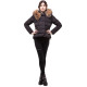 Куртка жіноча Miss Fofo 1858 Black
