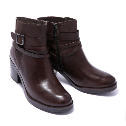 Черевики жіночі Caprice 9/9-25333/21 337 DK BROWN NAPPA