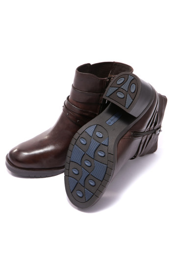Черевики жіночі Caprice 9/9-25333/21 337 DK BROWN NAPPA