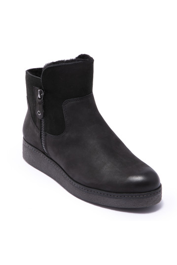 Черевики жіночі Caprice 9/9-26449/21 008 BLACK NUBUC