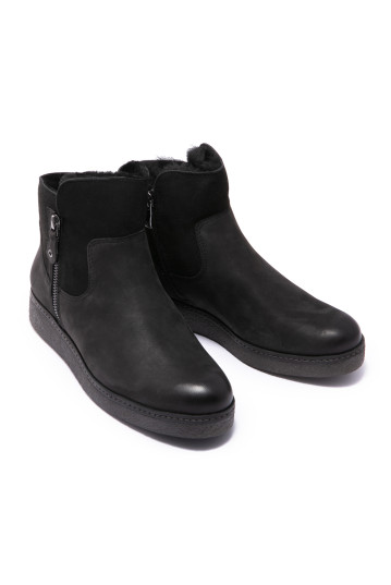 Черевики жіночі Caprice 9/9-26449/21 008 BLACK NUBUC