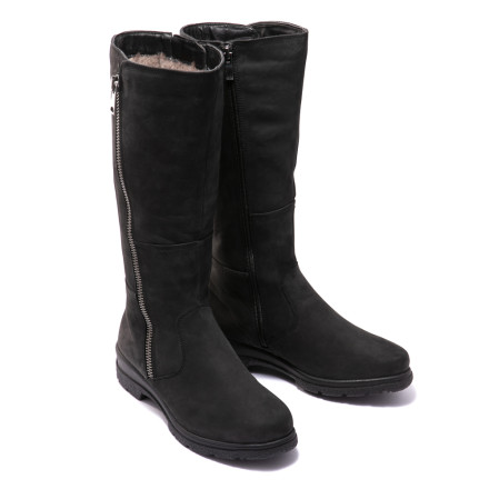 Чоботи жіночі Caprice 9/9-26650/21 008 BLACK NUBUC