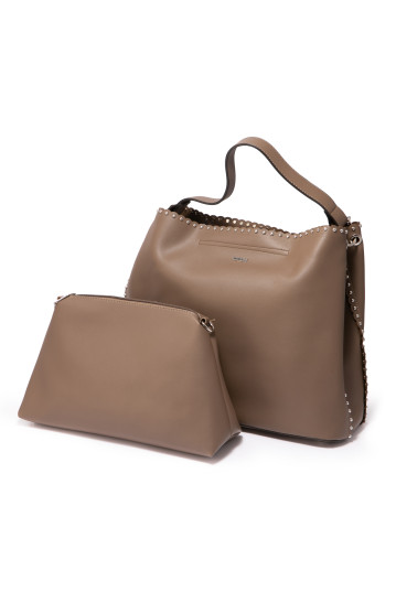 Жіноча сумка Welfare 3355 KHAKI (Walnut Brown)