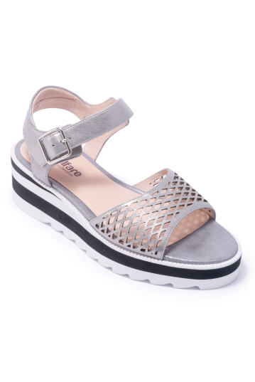 Сандалі жіночі Welfare 610136311/SILVER/38