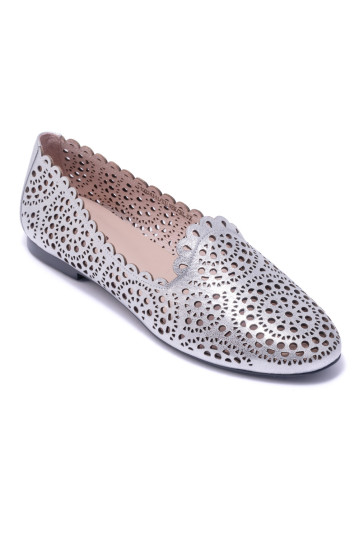 Балетки жіночі Welfare 710024311/SILVER/38