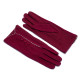 Рукавички жіночі Welfare 21172 burgundy