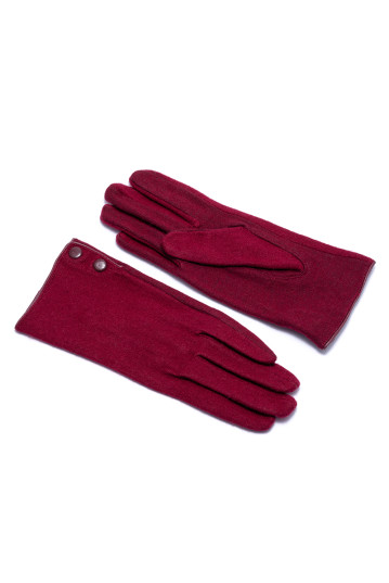 Рукавички жіночі Welfare 21174 burgundy