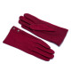 Рукавички жіночі Welfare 21174 burgundy