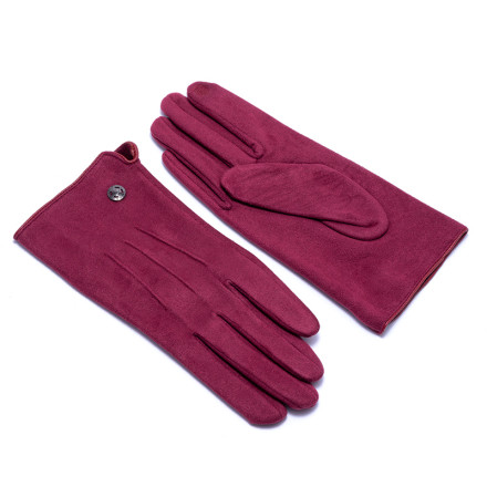 Рукавички жіночі Welfare J18802 burgundy