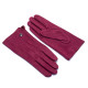 Рукавички жіночі Welfare J18802 burgundy