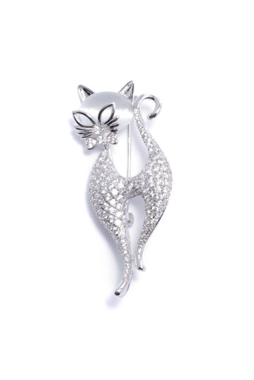 Брошка жіноча Welfare X06173YMLT silver