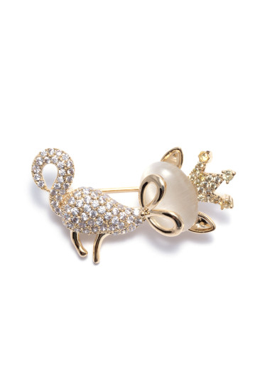 Брошка жіноча Welfare X05958YMLT gold