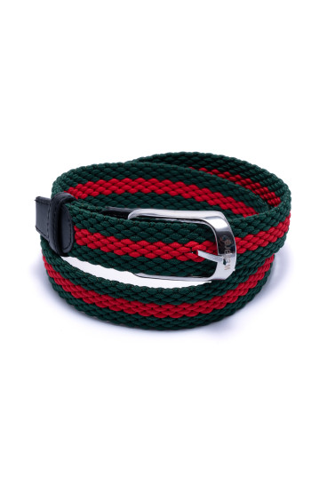 Чоловічий ремінь Welfare KS-03 GREEN