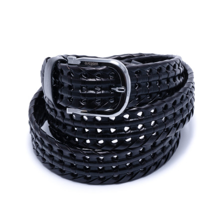 Чоловічий ремінь Welfare KS-07 BLK