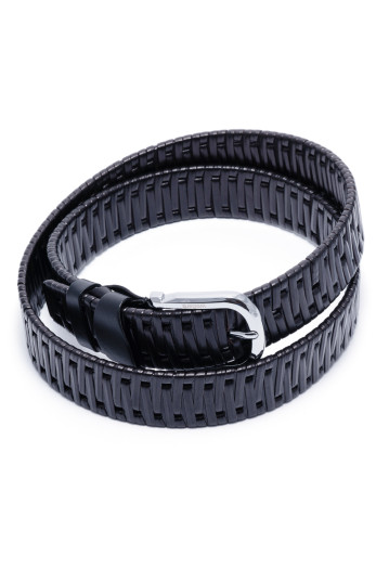 Чоловічий ремінь Welfare KS-08 BLK