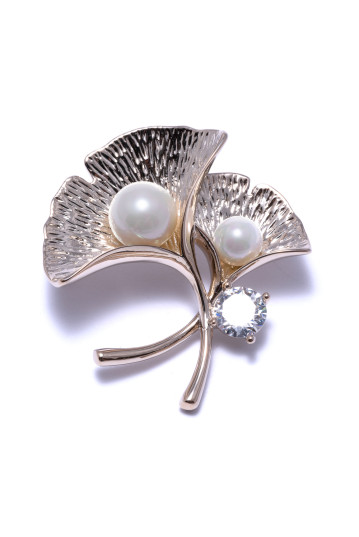 Брошка жіноча Welfare X01843BY coffee