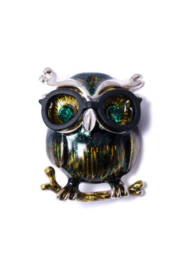 Брошка жіноча Welfare BF000571-H brown