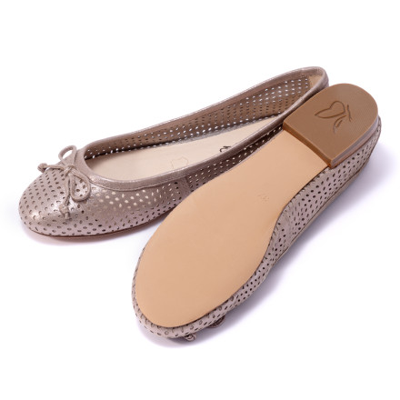 Балетки жіночі Caprice 9/9-22101/22 354 TAUPE SUE.MET.