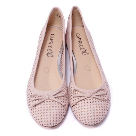 Балетки жіночі Caprice 9/9-22101/22 509 ROSE NUBUC