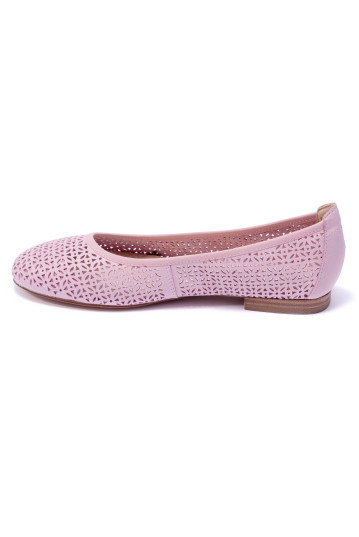 Балетки жіночі Caprice 9/9-22103/22 565 PINK WAXY NAP.