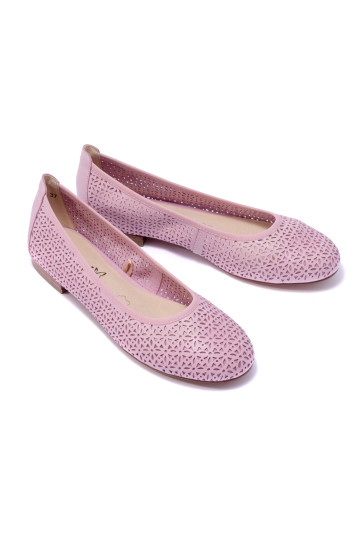 Балетки жіночі Caprice 9/9-22103/22 565 PINK WAXY NAP.
